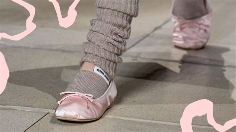 miu miu ballet flats heels|miu ballet shoes.